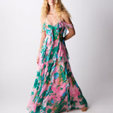 Ditsy Maxi Dress