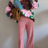 Nalia Flower Sweater