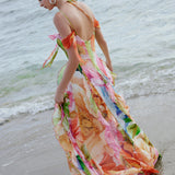 Ditsy Maxi Dress