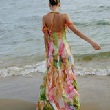 Ditsy Maxi Dress
