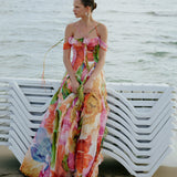 Ditsy Maxi Dress