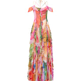 Ditsy Maxi Dress