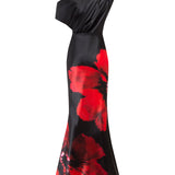 Angelina Scarlet Maxi Dress